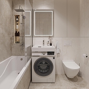 Раковина DIWO Анапа 60 ARnS600 на стиральную машину цвет Белый глянцевый-5