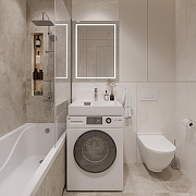 Раковина DIWO Ростов 50 RRnS500 на стиральную машину цвет Белый глянцевый-5