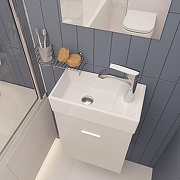 Раковина DIWO Архангельск 40 SMR 0715 цвет Белый глянцевый-11