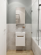 Раковина DIWO Архангельск 40 SMR 0715 цвет Белый глянцевый-1