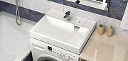 Раковина DIWO Коломна 60 RnDKA-60-SB на стиральную машину цвет Белый глянцевый-5