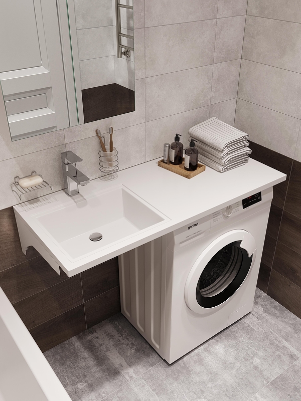 Раковина DIWO Тольятти 100 L 1037745 на стиральную машину 