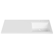 Раковина DIWO Тольятти 100 R 1037748 на стиральную машину цвет Белый глянцевый-4