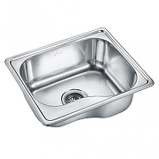 Кухонная мойка Emar Steel 47,5 4740 цвет Нержавеющая сталь глянцевая-1