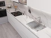 Кухонная мойка Emar PVD 56 EMB-560(TOP) PVD цвет Nano Satin-3