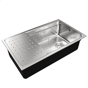 Кухонная мойка Oulin 76 OL-EH201M цвет Сатин-2