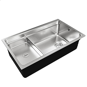 Кухонная мойка Oulin 76 OL-EH201M цвет Сатин