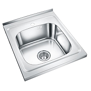 Кухонная мойка Emar Steel 50 T5060L цвет Глянец-1