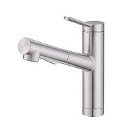 Смеситель для кухни Emar Steel ЕС - 3012 цвет Сатин