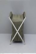 Корзина для белья Allen Brau Priority 00312048 цвет Зеленый+Сталь-1