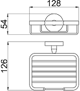 Мыльница Allen Brau Priority 6.31004-GB цвет Золото-2