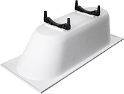 Ванна из искусственного камня Allen Brau Evo Oberon 180x80 2.3EV03.20 цвет Белый-10