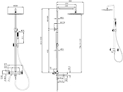 Душевая система Allen Brau Priority 5.31A10-MG цвет Серый браш-7