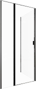 Душевой уголок Allen Brau Priority 100x90 3.31006.BBA+3.31018.BBA цвет профиля Черный браш стекло прозрачное