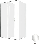 Душевой уголок Allen Brau Priority 120x100 3.31007.00+3.31019.00 цвет профиля Хром стекло прозрачное-12