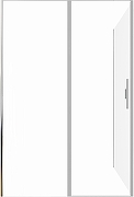 Душевой уголок Allen Brau Priority 140x100 3.31011.BA+3.31020.BA цвет профиля Серебро браш стекло прозрачное-2