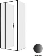 Душевой уголок Allen Brau Priority 90x80 3.31027.BBA+3.31042.BBA цвет профиля Черный браш стекло прозрачное-3
