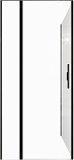Душевой уголок Allen Brau Priority 90x100 3.31027.BBA+3.31048.BBA цвет профиля Черный браш стекло прозрачное-5
