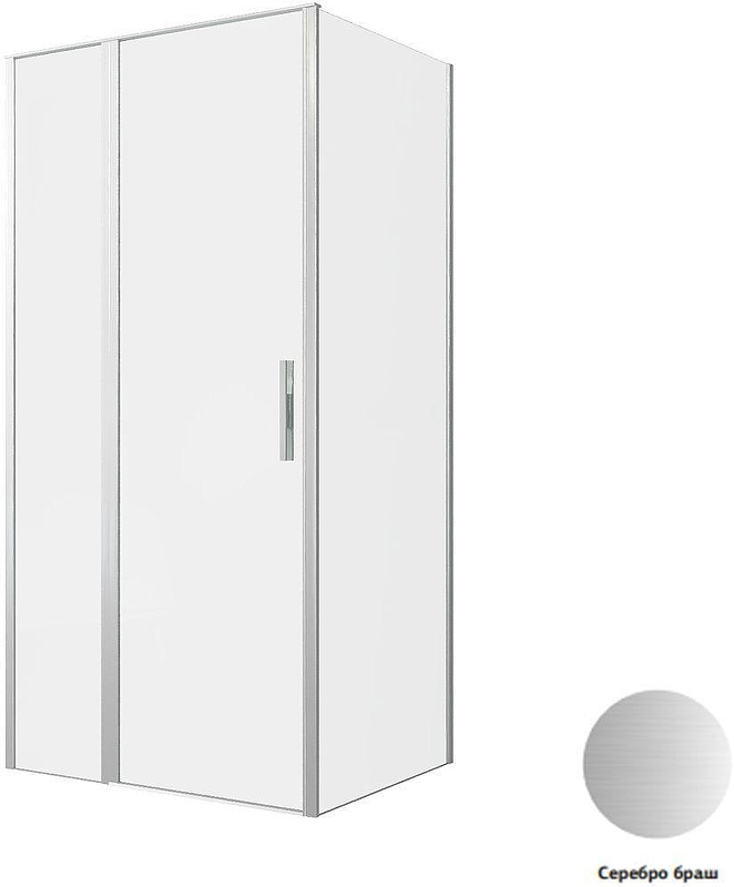 Душевой уголок Allen Brau Priority 100x80 3.31029.BA+3.31041.BA 
