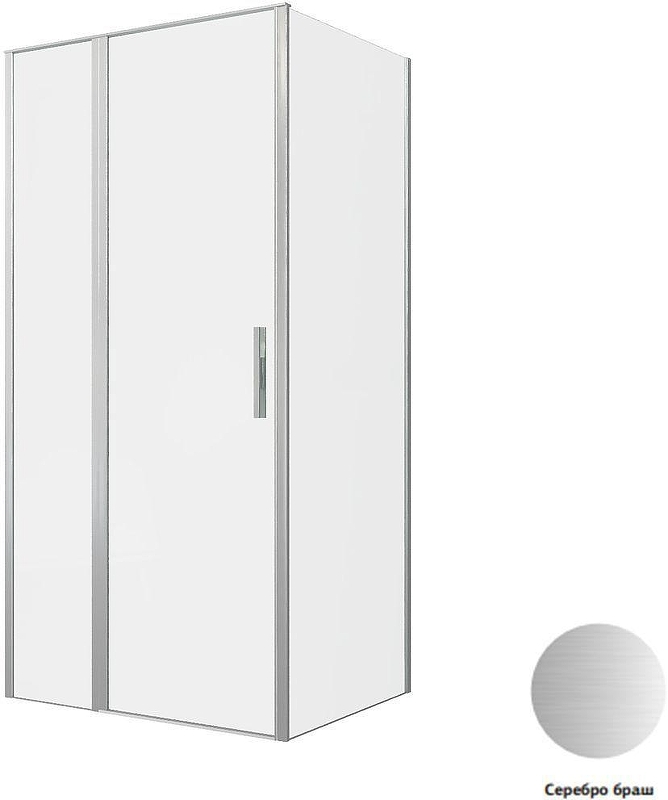 Душевой уголок Allen Brau Priority 100x90 3.31029.BA+3.31044.BA 