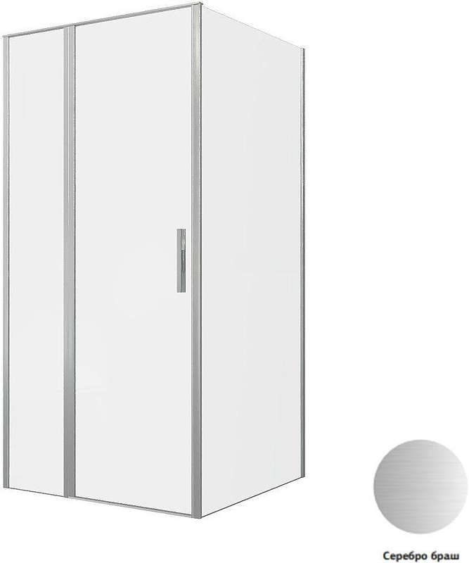 Душевой уголок Allen Brau Priority 100x100 3.31029.BA+3.31047.BA 