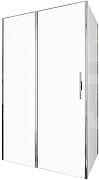 Душевой уголок Allen Brau Priority 120x90 3.31031.00+3.31043.00 цвет профиля Хром стекло прозрачное