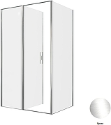Душевой уголок Allen Brau Priority 120x90 3.31031.00+3.31043.00 цвет профиля Хром стекло прозрачное-2