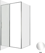 Душевой уголок Allen Brau Priority 120x90 3.31031.00+3.31043.00 цвет профиля Хром стекло прозрачное-3