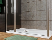 Душевой уголок Allen Brau Priority 120x90 3.31031.00+3.31043.00 цвет профиля Хром стекло прозрачное-9