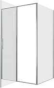 Душевой уголок Allen Brau Priority 120x100 3.31031.00+3.31046.00 цвет профиля Хром стекло прозрачное-3