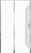 Душевой уголок Allen Brau Priority 120x100 3.31031.00+3.31046.00 цвет профиля Хром стекло прозрачное-5