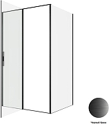 Душевой уголок Allen Brau Priority 120x80 3.31033.BBA+3.31042.BBA цвет профиля Черный браш стекло прозрачное-3