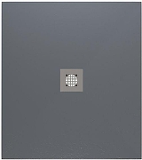 Душевой поддон из искусственного камня Allen Brau Priority 100x90 8.31004-BGM цвет Синий+Серый