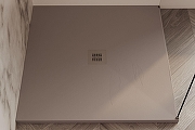Душевой поддон из искусственного камня Allen Brau Priority 120x80 8.31006-PGM цвет Серый-3