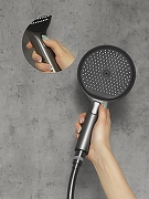 Душевая система AltroBagno Bilancia 030428 GM с термостатом цвет Оружейная сталь-1