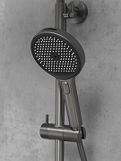 Душевая система AltroBagno Bilancia 030428 GM с термостатом цвет Оружейная сталь-4