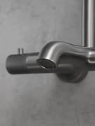 Душевая система AltroBagno Bilancia 030428 GM с термостатом цвет Оружейная сталь-11