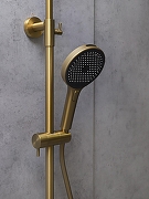 Душевая система AltroBagno Bilancia 030429 BG с термостатом цвет Золото матовое-4