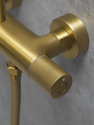 Душевая система AltroBagno Bilancia 030429 BG с термостатом цвет Золото матовое-15