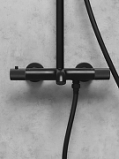 Душевая система AltroBagno Bilancia 030430 MB с термостатом цвет Черный матовый-3