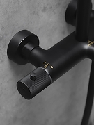 Душевая система AltroBagno Bilancia 030430 MB с термостатом цвет Черный матовый-5