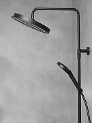 Душевая система AltroBagno Bilancia 030430 MB с термостатом цвет Черный матовый-12