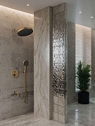 Душевая система AltroBagno Bilancia 040503 BG цвет Золото матовое-2