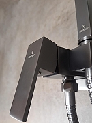 Гигиенический душ со смесителем AltroBagno BM 060121 GM цвет Оружейная сталь-2