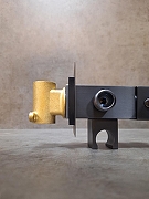 Гигиенический душ со смесителем AltroBagno BM 060121 GM цвет Оружейная сталь-4