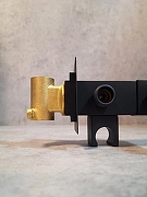 Гигиенический душ со смесителем AltroBagno BM 060122 MB цвет Черный матовый-4