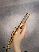 Душевая система AltroBagno Costanza 0302 Or с термостатом цвет Золото-7