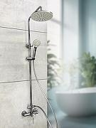 Душевая система AltroBagno Intento 030104 Cr цвет Хром-1