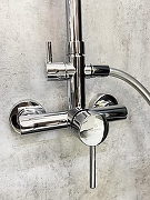 Душевая система AltroBagno Intento 030104 Cr цвет Хром-2