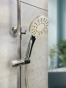 Душевая система AltroBagno Intento 030104 Cr цвет Хром-3